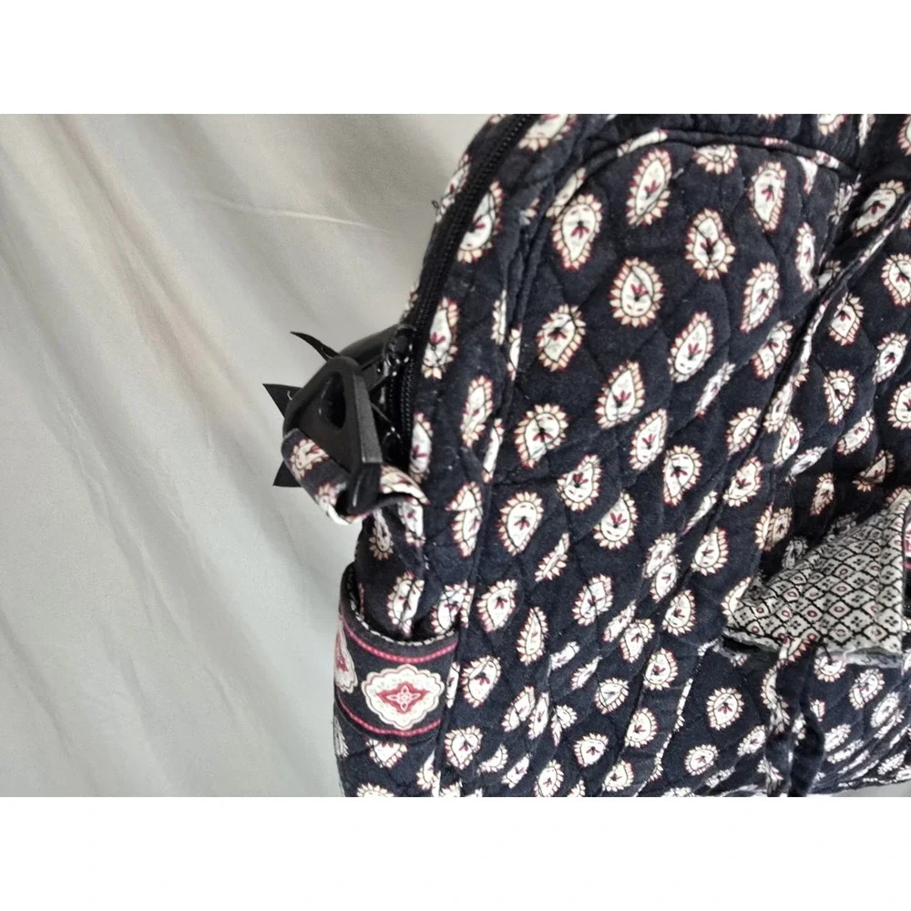 Vera Bradley Black Floral Laptop Bag Purse She Isnt Perfect But Its Discounted!
